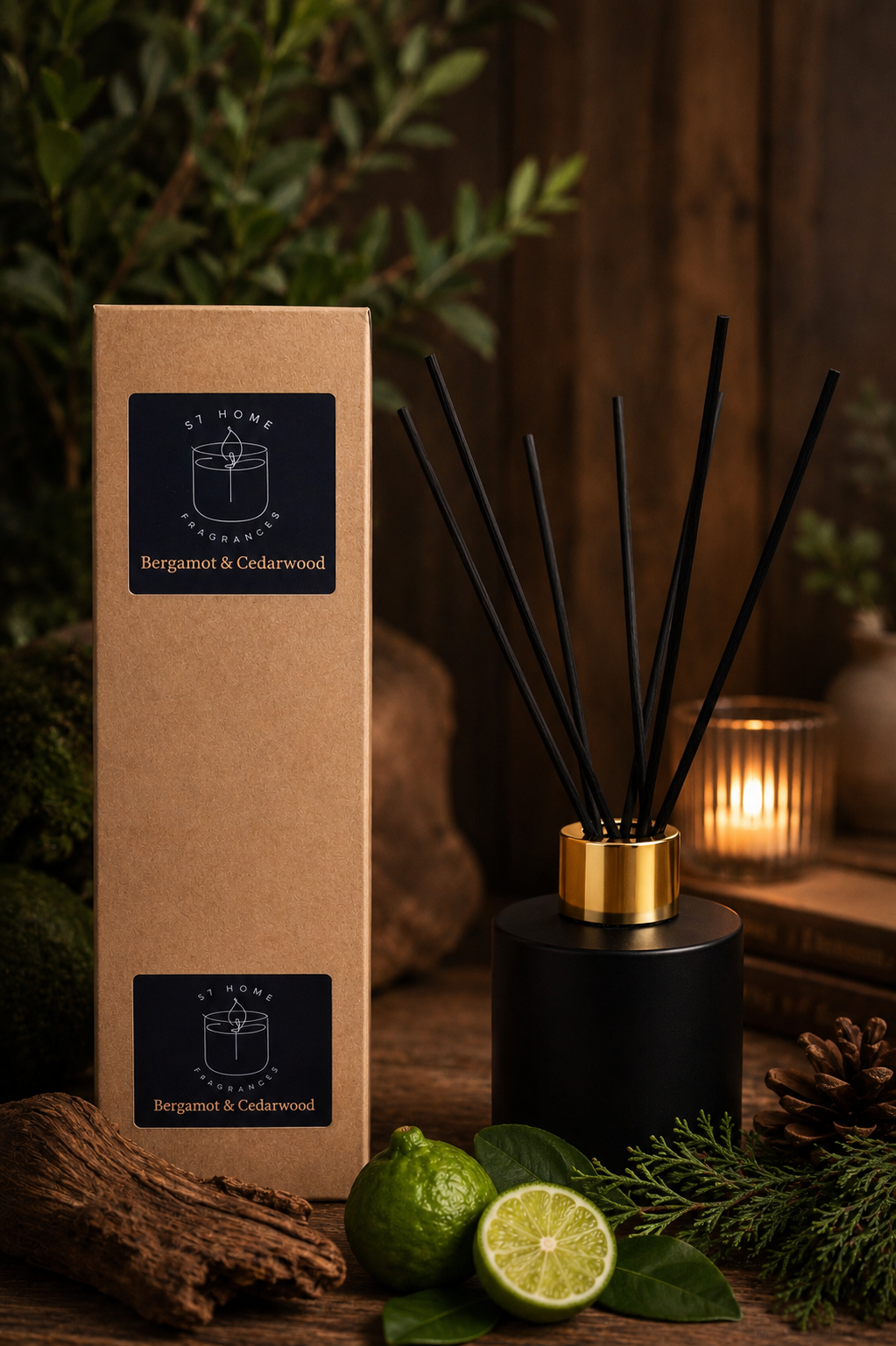 Bergamot & Cedarwood Reed Diffuser