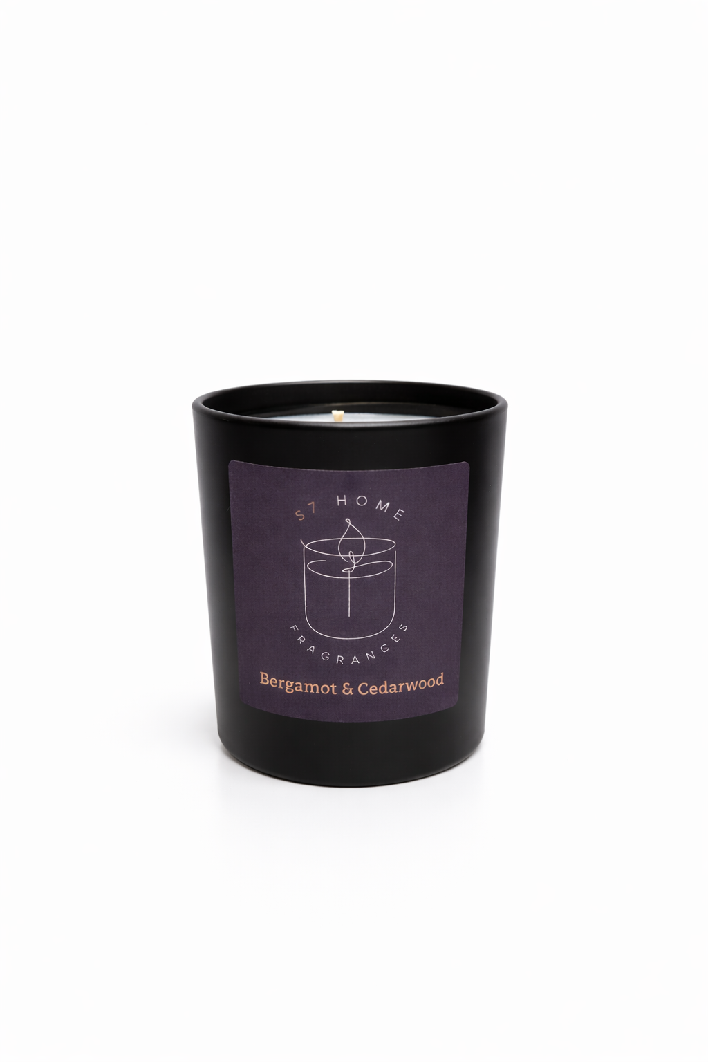 Bergamot & Cedarwood Scented Candle
