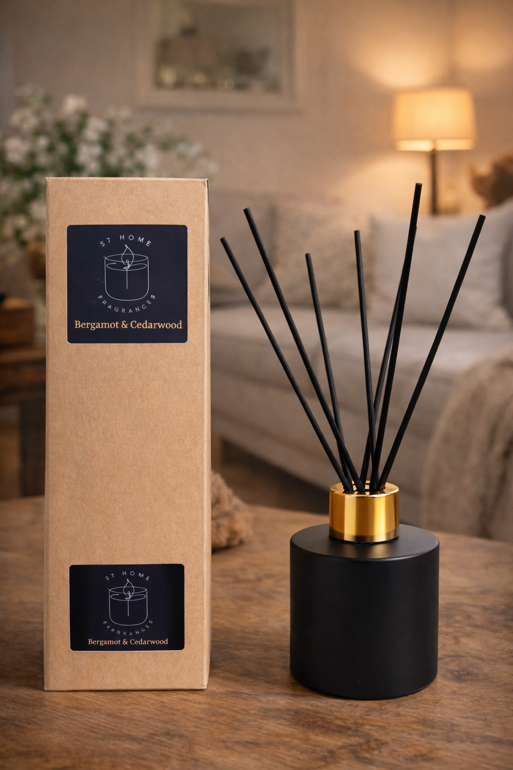 Bergamot & Cedarwood Reed Diffuser
