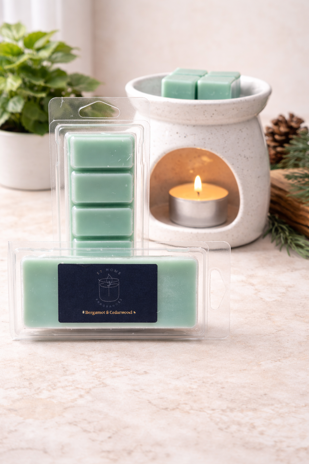 Bergamot & Cedarwood Wax Melt
