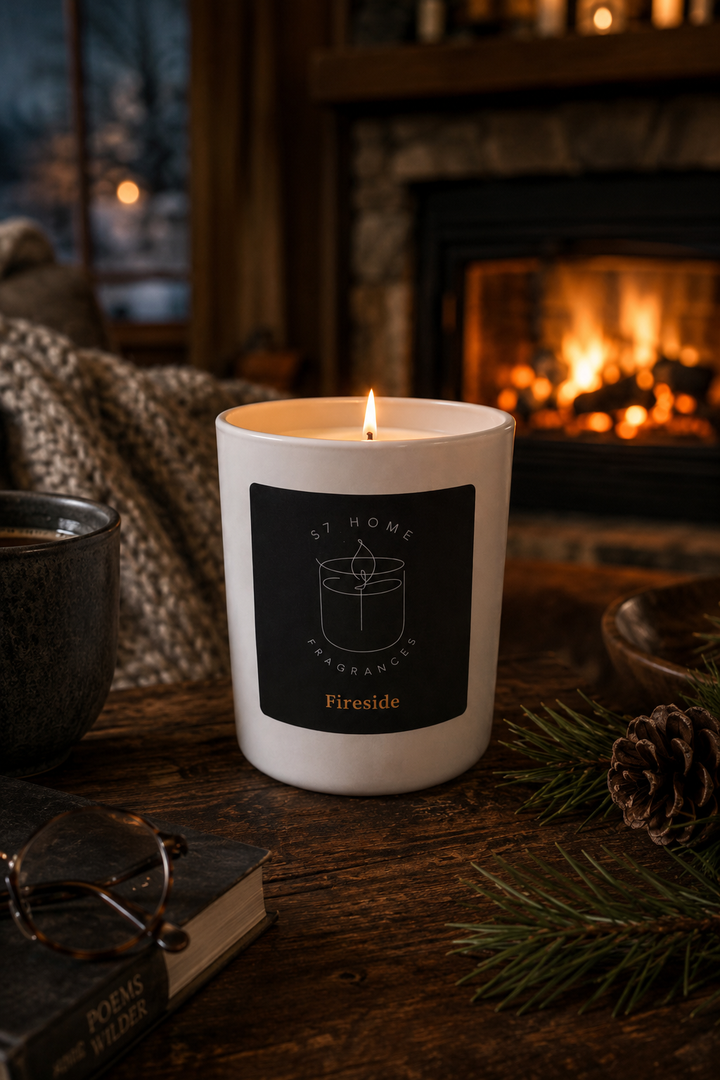 Fireside Scented Candle
