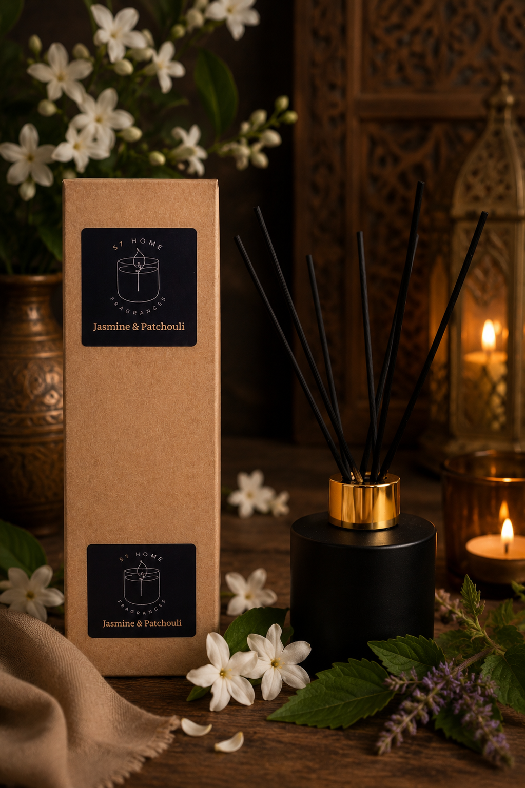 Jasmine & Patchouli Reed Diffuser