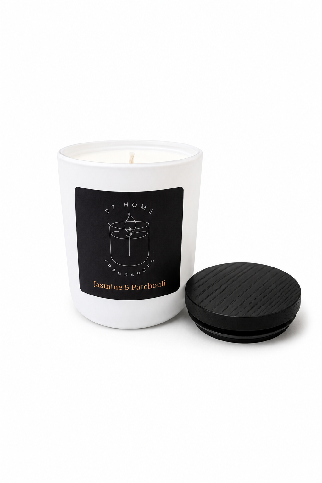 Jasmine & Patchouli Scented Candle