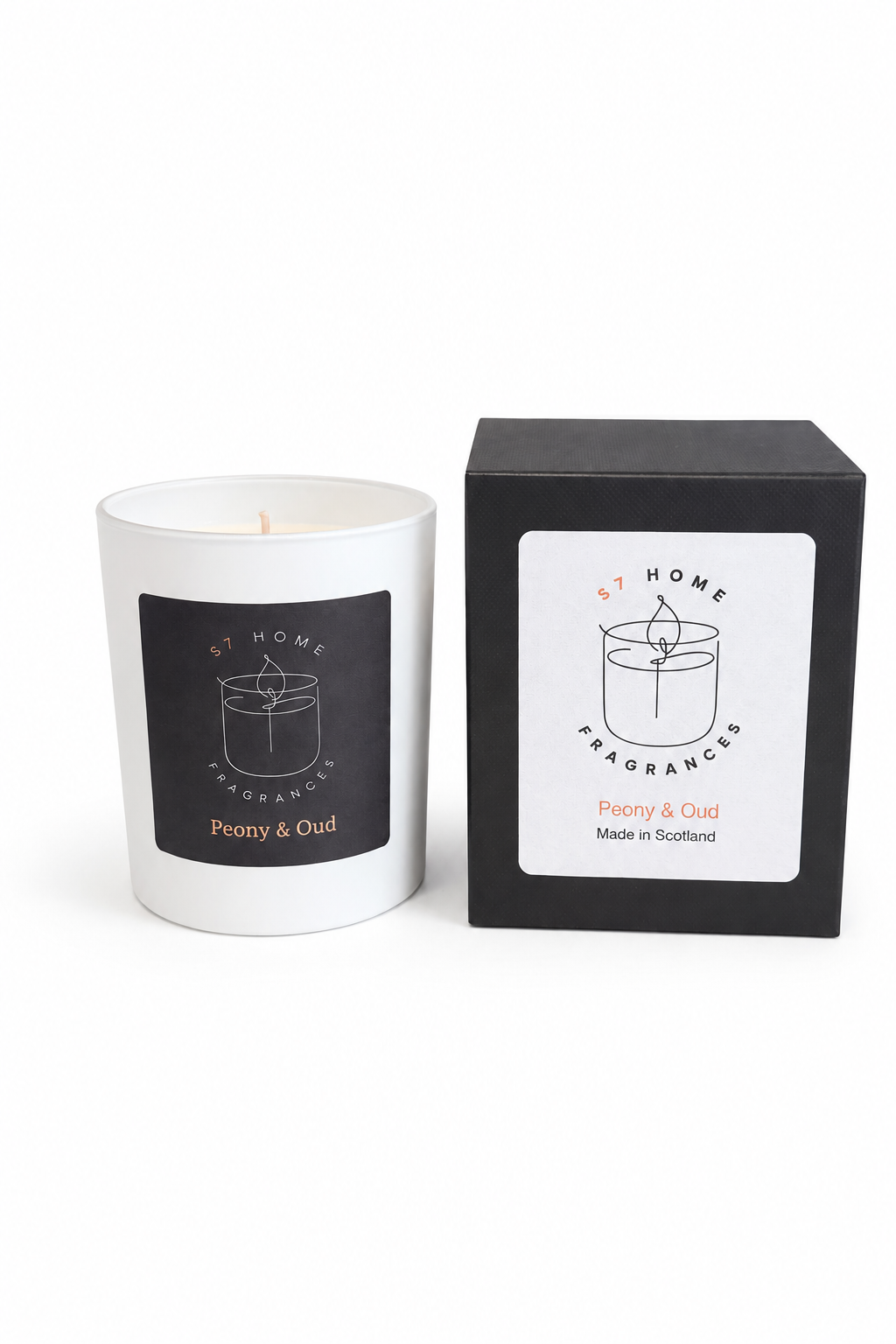 Peony & Oud Scented Candle
