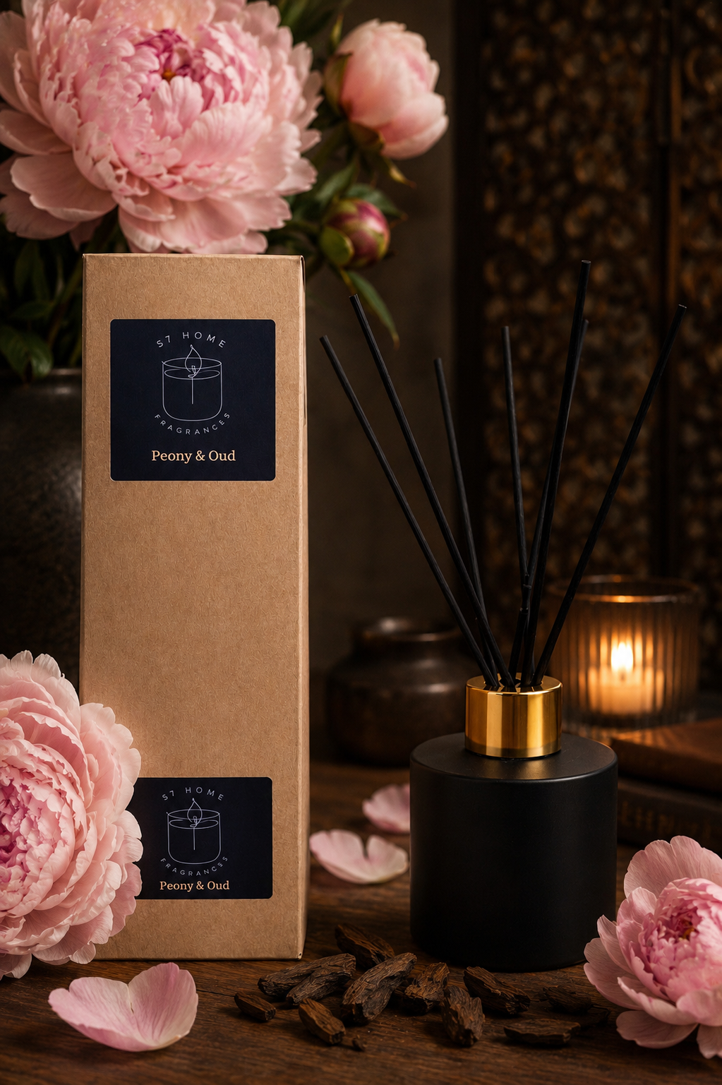 Peony & Oud Reed Diffuser
