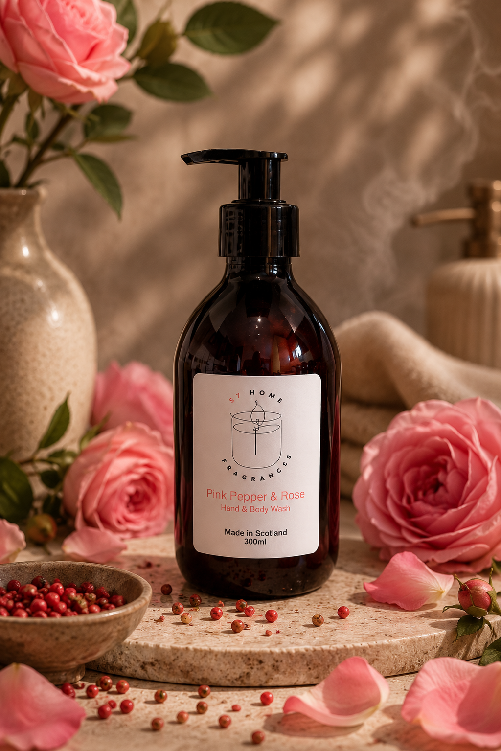 Pink Pepper & Rose Hand & Body Wash