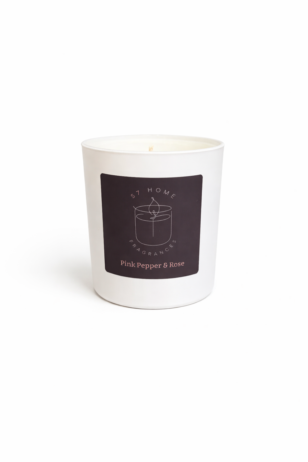 Pink Pepper & Rose Scented Candle